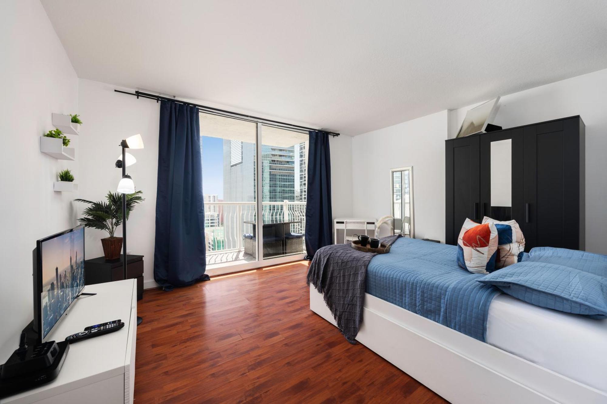 Two Bedroom Oceanview Apartment In Brickell Miami Exteriör bild