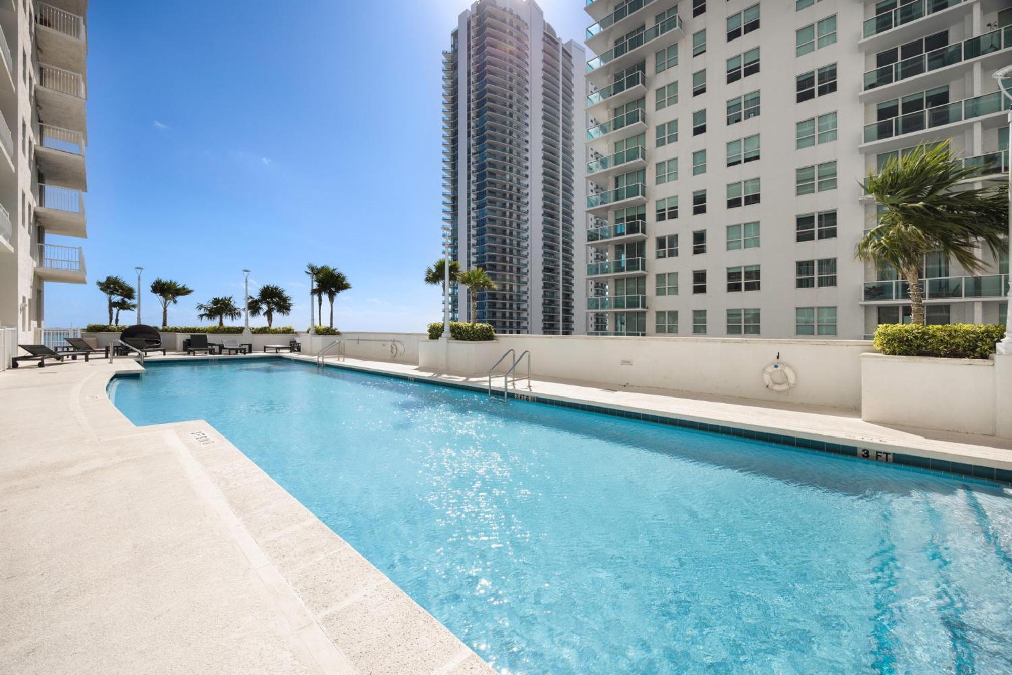Two Bedroom Oceanview Apartment In Brickell Miami Exteriör bild