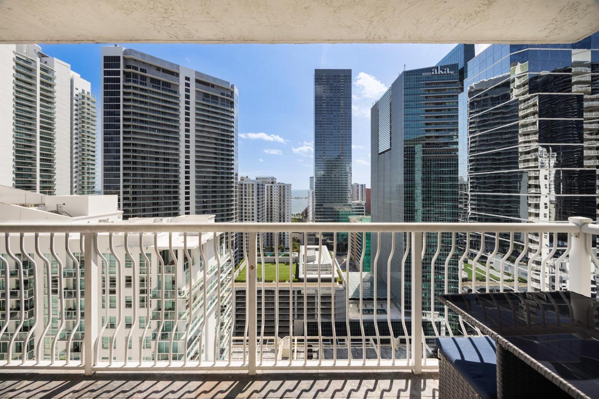 Two Bedroom Oceanview Apartment In Brickell Miami Exteriör bild