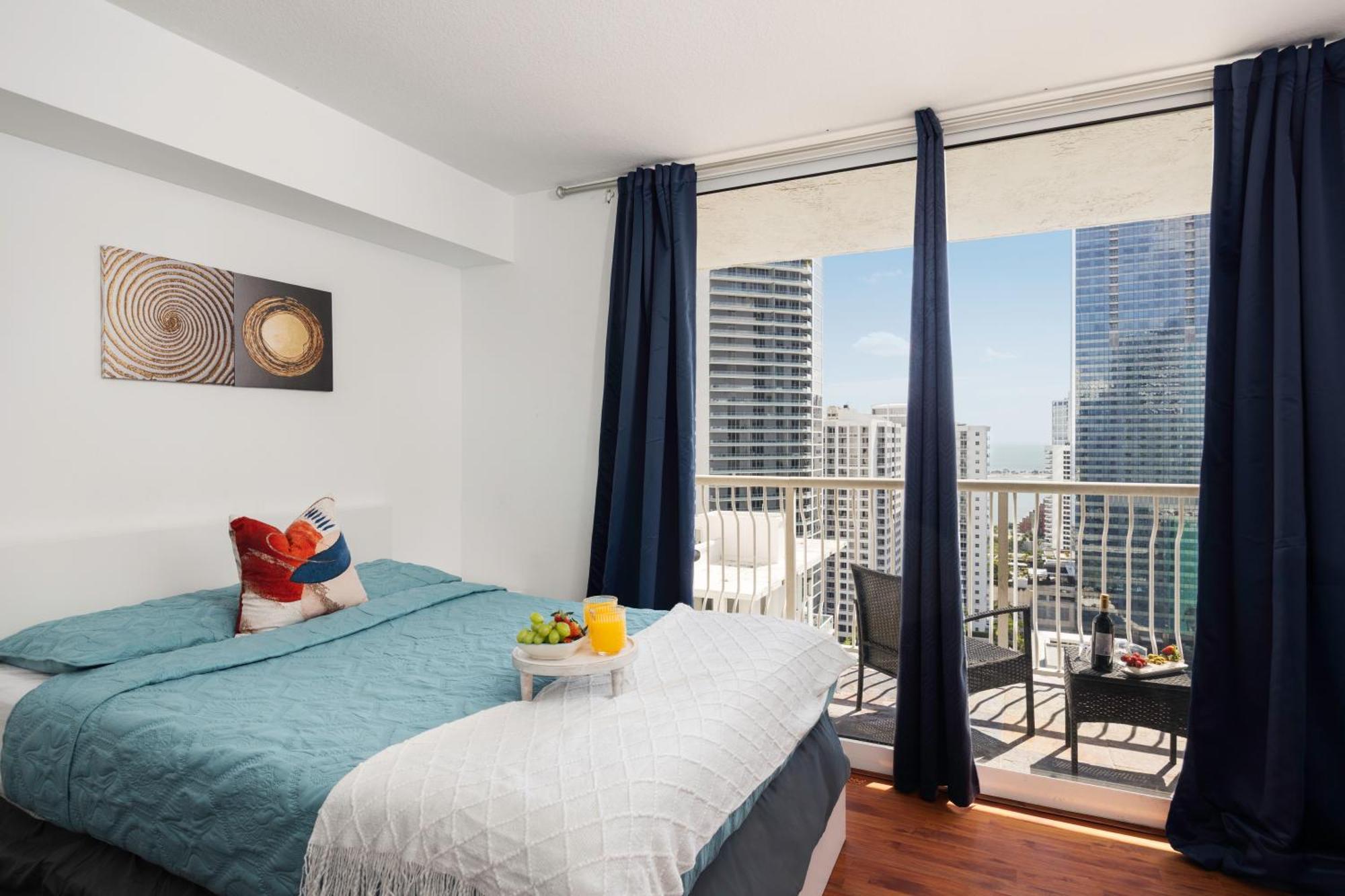 Two Bedroom Oceanview Apartment In Brickell Miami Exteriör bild
